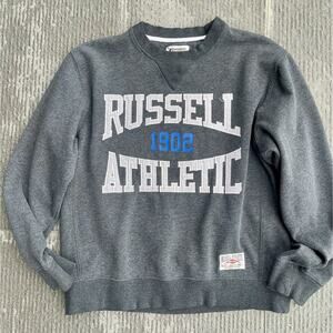 Vtg 90s Russell Athletic High Cotton Rich Sweatshirt S Vintage‎ Gray Sweatshirt